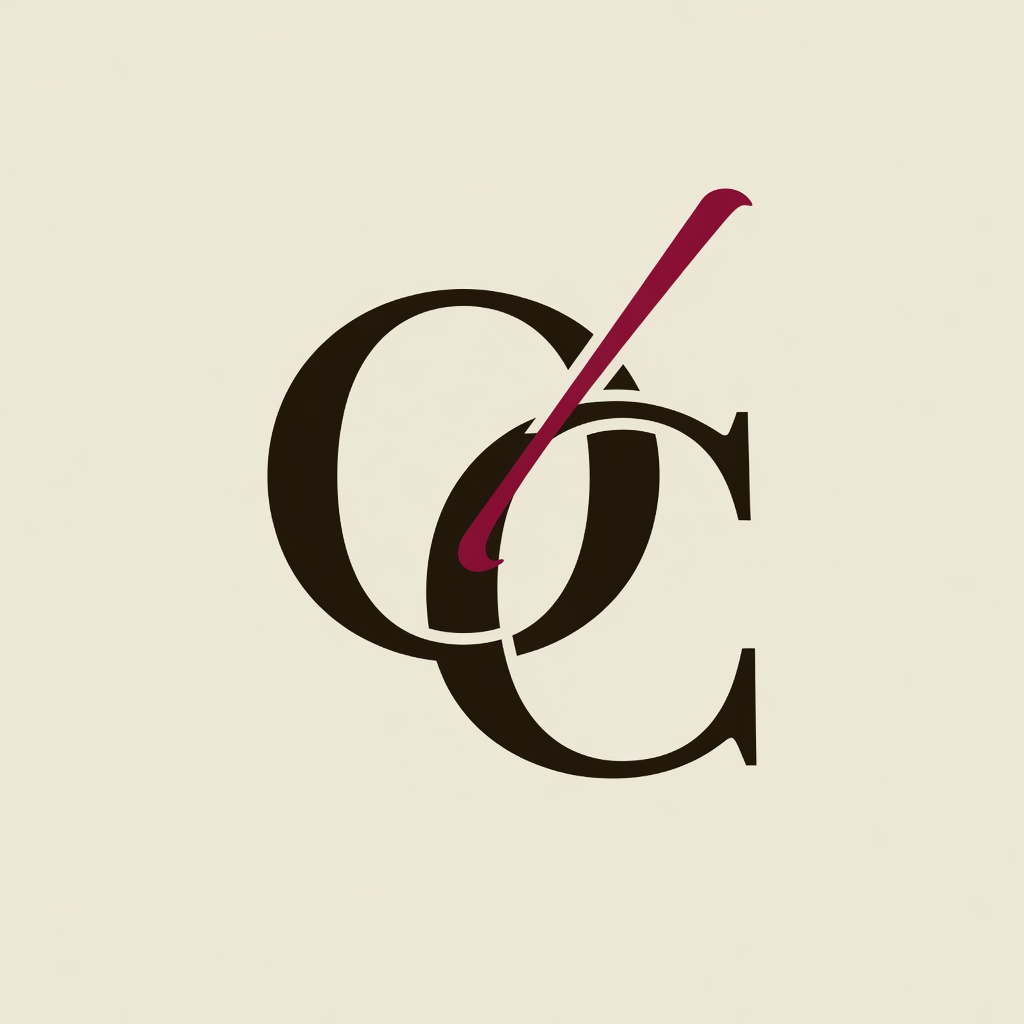 OC monogram in serif letters